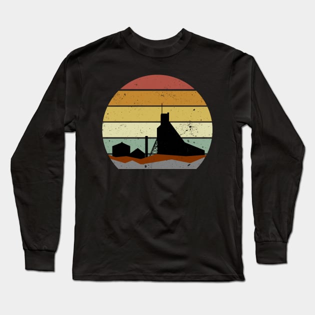 Mine Shaft Sunset Long Sleeve T-Shirt by Bruce Brotherton